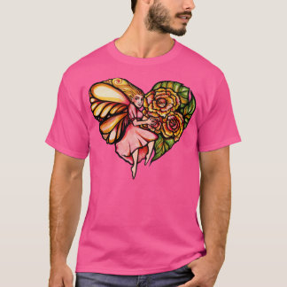 Blume Fairy Garden Herz T-Shirt