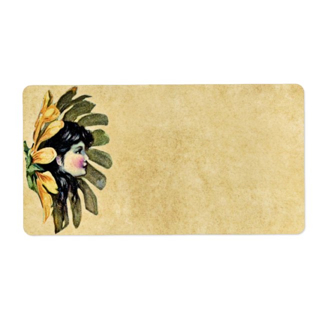 Blume Fairy Label (Vorne)