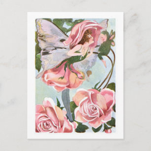 Blume Fairy Postkarte