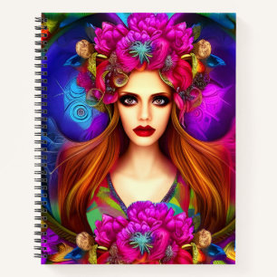 Blume Fairy Queen Notizbuch