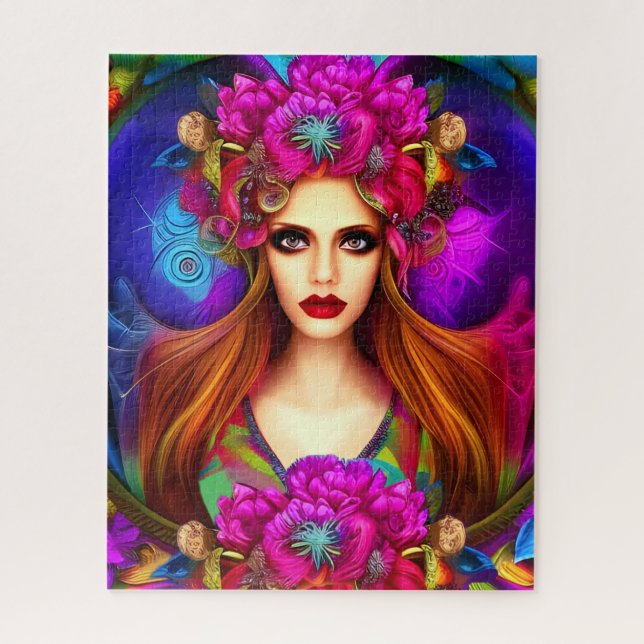 Blume Fairy Queen Puzzle (Vertikal)