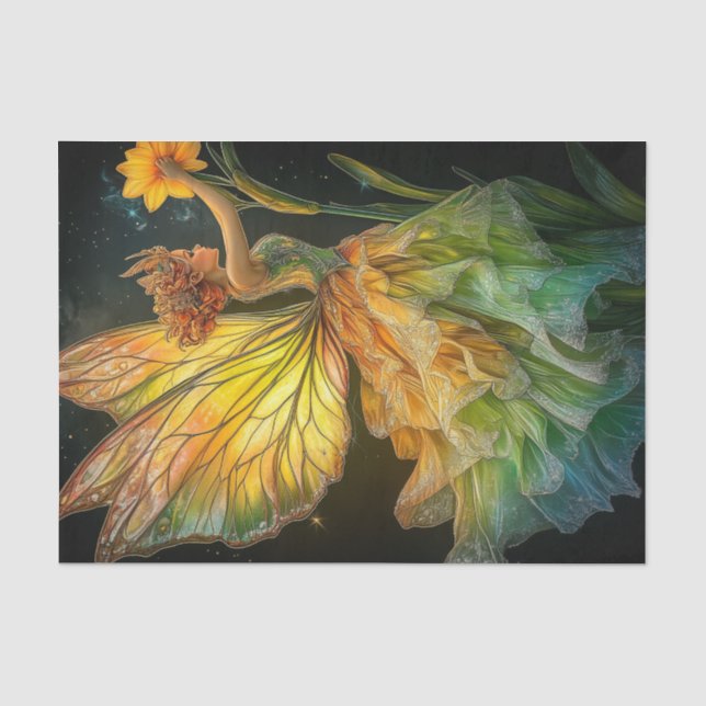 Blume Fairy Seidenpapier (Vorderseite)