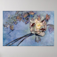 Blume Fairy und Schmetterlinge von Warwick Goble