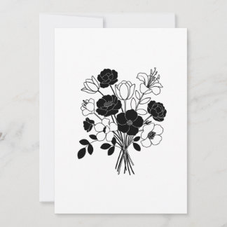 Blume Feiertagskarte