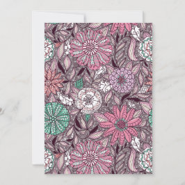 Blume Feiertagskarte