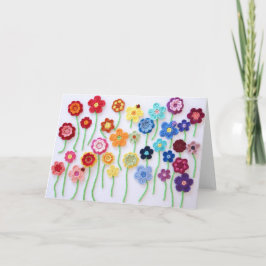 Blume-Feldkreuz-Karte Karte