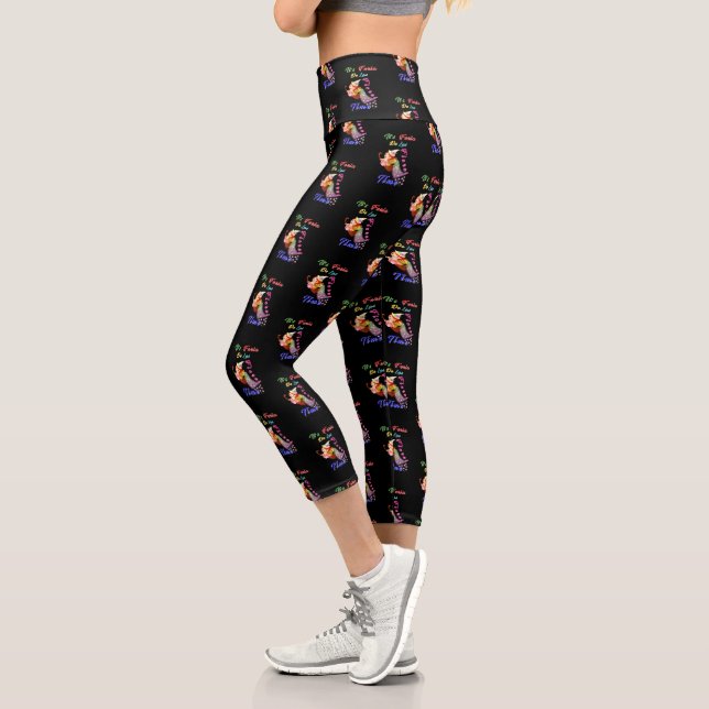 Blume Festival Juli Kolumbien Feria De Las Flores Capri Leggings (Links)