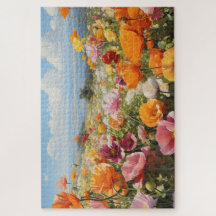 Blume Field Jigsaw Puzzle, 1014 Stk. 30"x20"