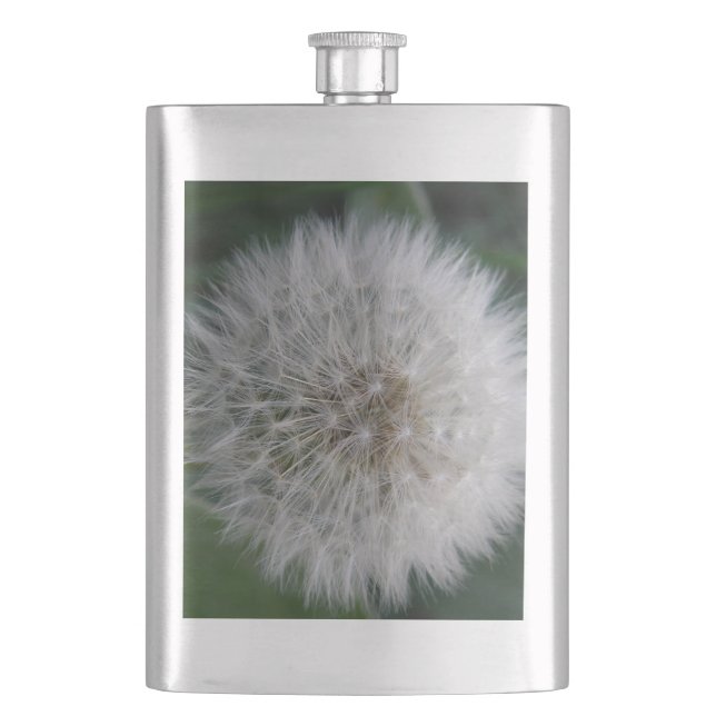 Blume-Flasche Flachmann (Vorderseite)