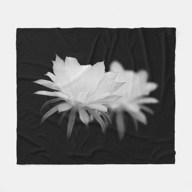 Blume Fleecedecke (Vorderseite (Horizontal))