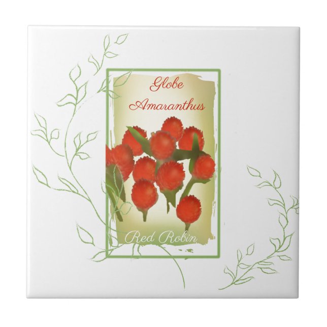 Blume Fliese (Vorderseite)