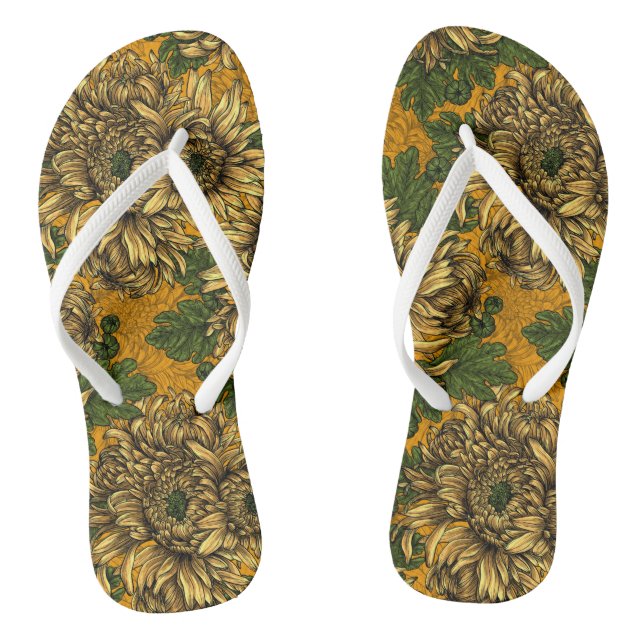Blume Flip Flops (Fußbett)