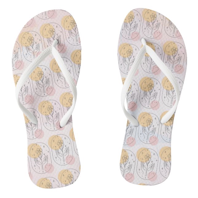 Blume Flip Flops (Fußbett)