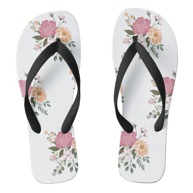 Blume Flip Flops (Fußbett)