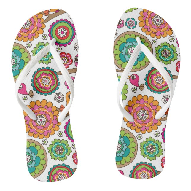 Blume Flip Flops (Fußbett)