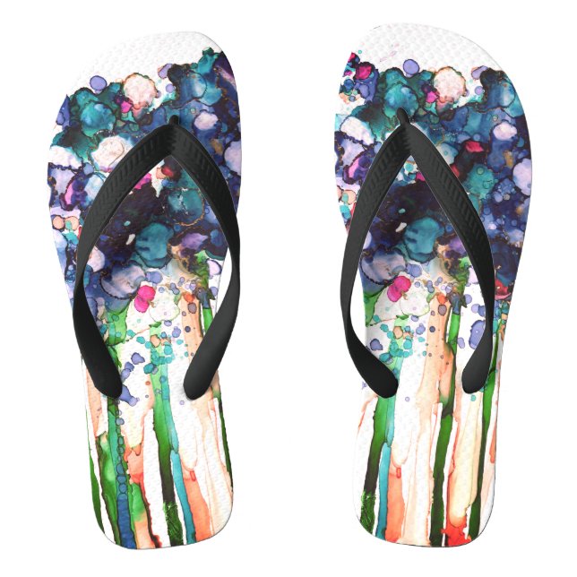 Blume Flip Flops (Fußbett)