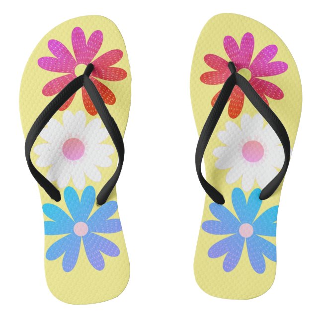 Blume Flip Flops (Fußbett)