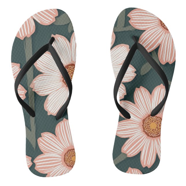 Blume-Flip-Flops Flip Flops (Fußbett)