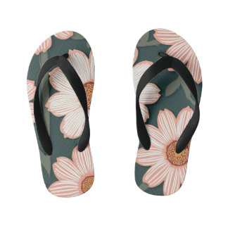 Blume-Flip-Flops Kinderbadesandalen