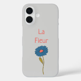 Blume Floral La Fleur iPhone 16 Hülle