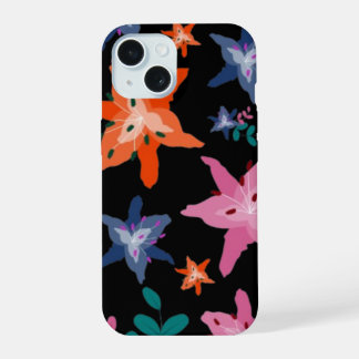 Blume Floral Phone Case iPhone 15 Hülle