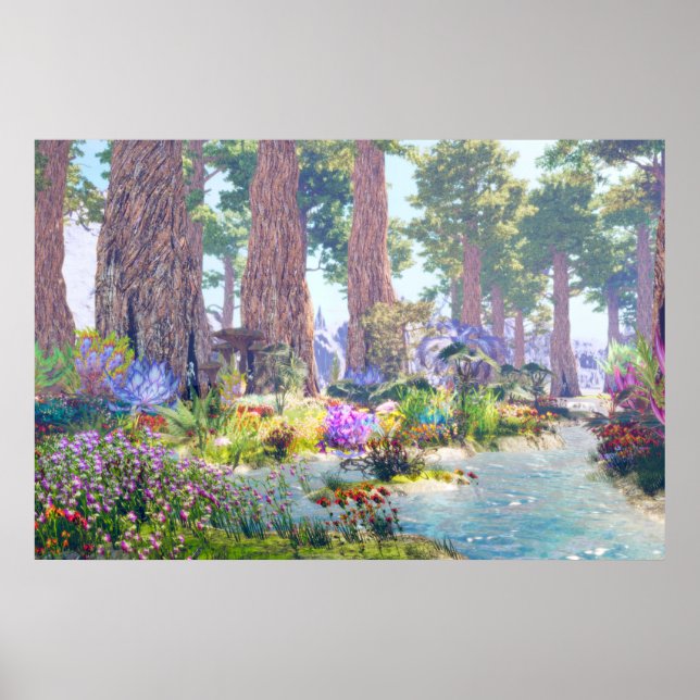 Blume Forest Poster (Vorne)