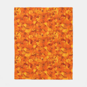 Blume Foto Orange Garden Lilies Fleecedecke