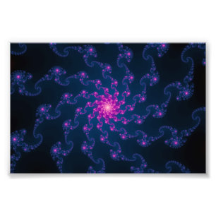 Blume Fraktal Kunst Fotodruck