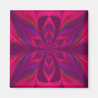 Blume Fraktal Magnet