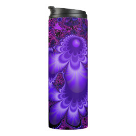 Blume Fraktal Thermosbecher