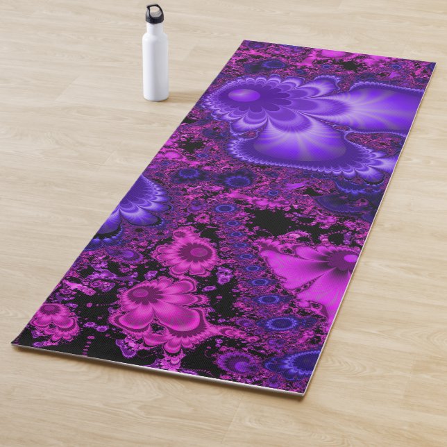 Blume Fraktal Yoga Mat Yogamatte (Beispiel)