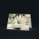 Blume Friends und ihr Geburtstag Karte<br><div class="desc">Glückliche Hochzeitstag-Karte für Freundin und ihren Ehemann mit hübschen weißen Vintagen Blume,  und herzlichen Vers.</div>