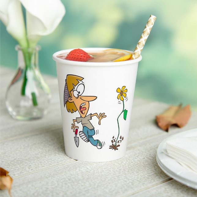Blume Fright Pappbecher (Von Creator hochgeladen)