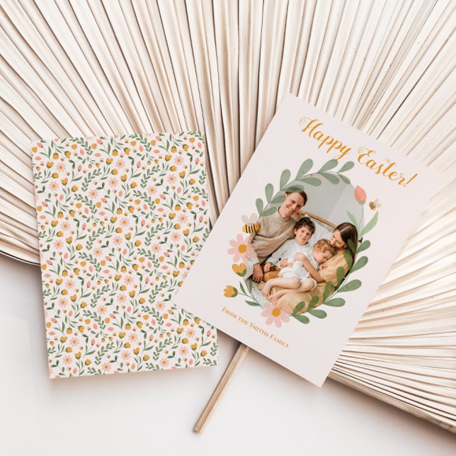 Blume Frühjahr Ostern Feiertagskarte (Von Creator hochgeladen)