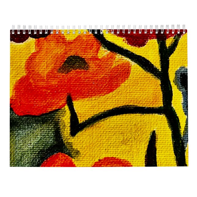 Blume für 2024 kalender (Rückseite)