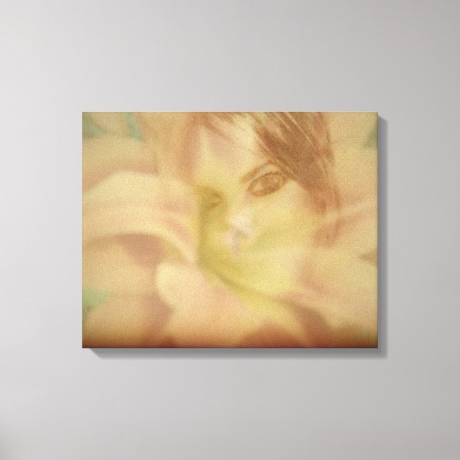 Blume für Adrena Wrapped Canvas Leinwanddruck (Vorderseite)