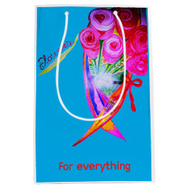 Blume für alles Geschenktasche Mittlere Geschenktüte