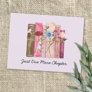 Blume für Aquarellbücher Rosa Zitat für Lila Rezen Postkarte