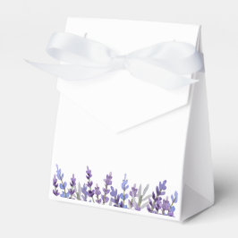 Blume für Aquarelllavender Geschenkschachtel