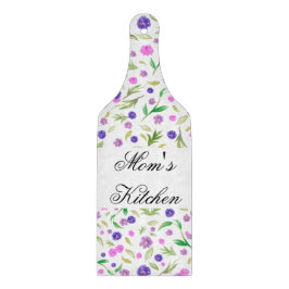 Blume für Aquarelltöne - Geschenk für den Geburtst Schneidebrett