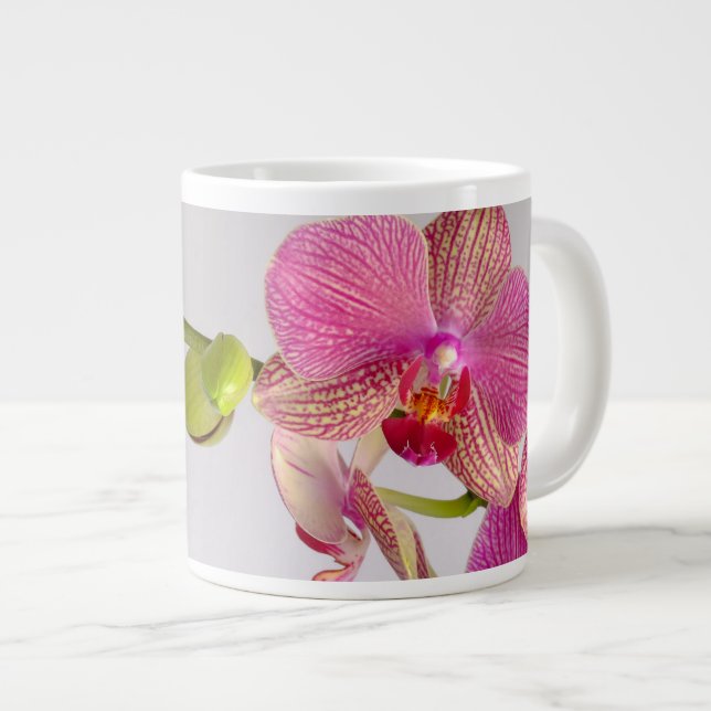 Blume für Ausschreibungen v3 Jumbo-Tasse (Vorderseite Rechts)