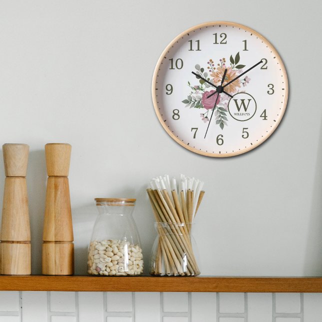 Blume für benutzerdefinierte Wasserfarben Uhr (Von Creator hochgeladen)