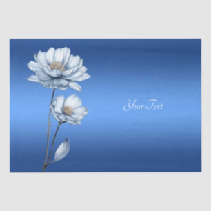 Blume für blaue Flecken Seidenpapier
