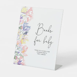 Blume für den kleinen Garten Bücher für die Kinder Sockelschild