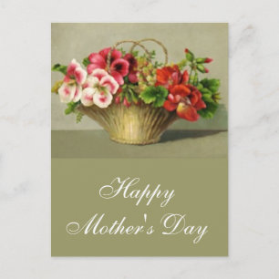 Blume für den Muttertag Postkarte