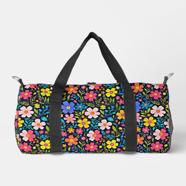 Blume für die Blumenbemalung - 38875 Duffle Bag (Vorderseite)