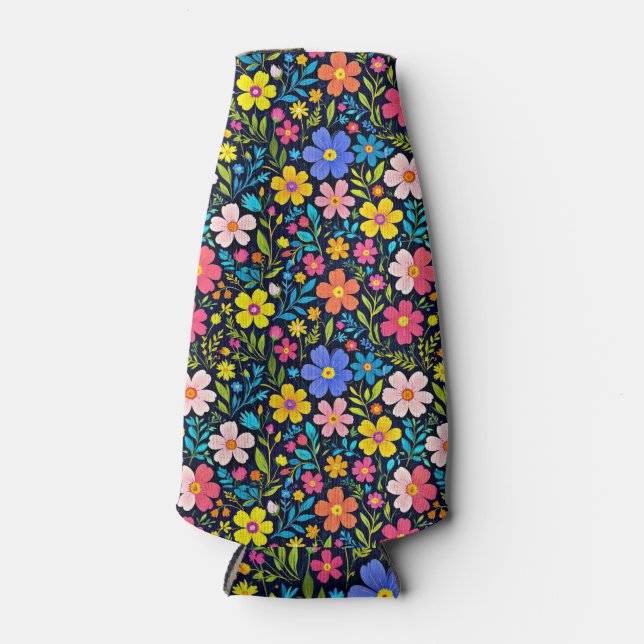 Blume für die Blumenbemalung - 38875 Flaschenkühler (Vorderseite)