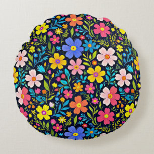 Blume für die Blumenbemalung - 38875 Rundes Kissen