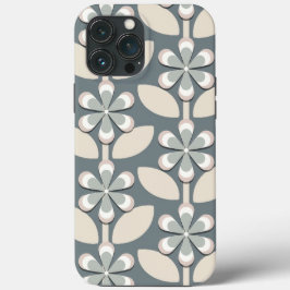 Blume für die Seitengrüne Retro Case-Mate iPhone Hülle