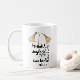 Blume für Freundschaftsangebote Kaffeetasse